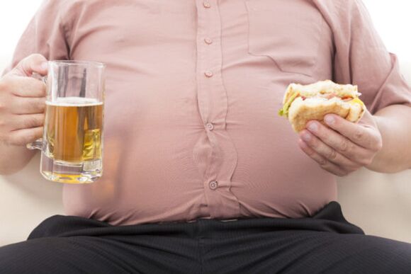junkfood alcohol en obesitas als oorzaken van psoriasis op de benen