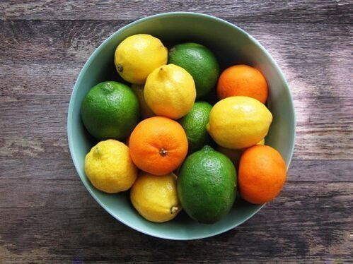 citrusvruchten voor psoriasis